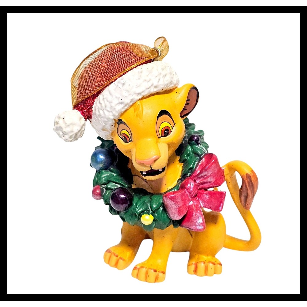 Disney Simba Ornament The Danbury Mint Lion King Christmas Tree Decoration